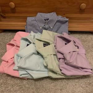5 Stafford Wrinkle Free Oxford Dress Shirts